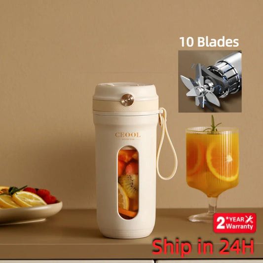 (Copy) 10 Blades Electric Portable Blender